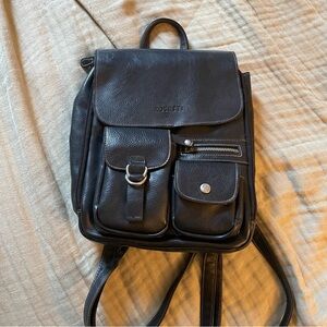 Rosetti leather backpack